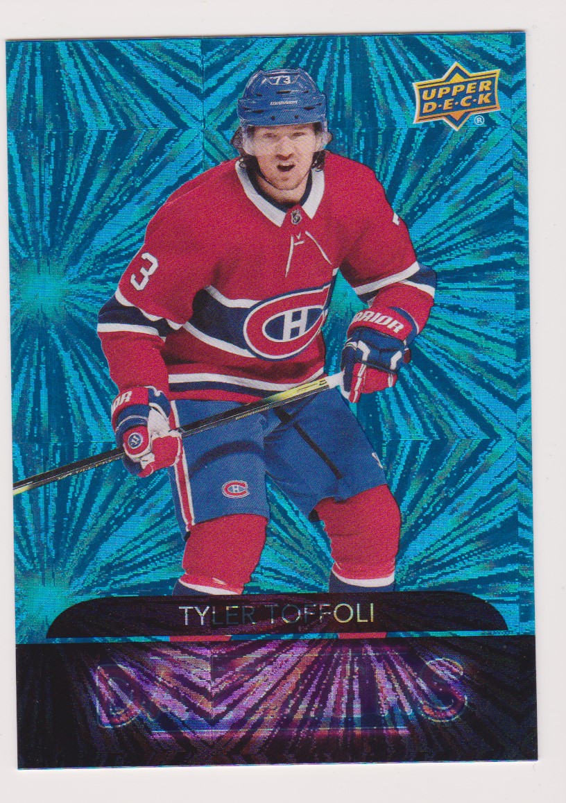 2020-21 Upper Deck Dazzlers #DZ123 Tyler Toffoli (image for) 2020-21 Upper Deck Dazzlers #DZ123 Tyler Toffoli